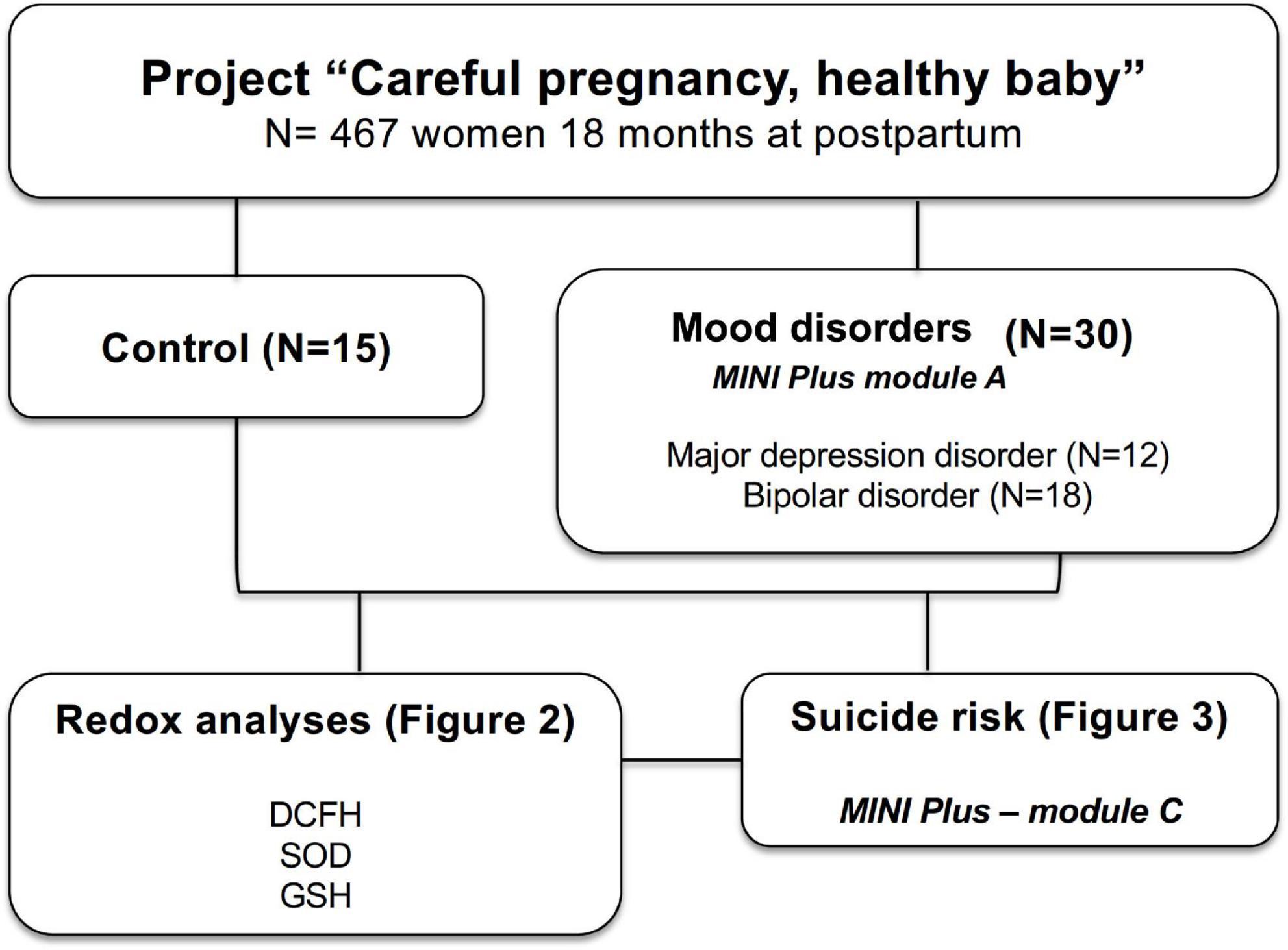 Can glutathione be a biomarker for suicide risk in women 18 months postpartum?